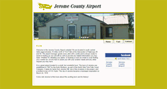 Desktop Screenshot of jeromecountyairport.com